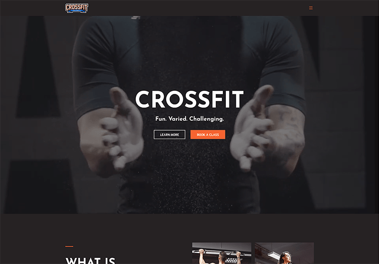 Criador de Sites com IA e Hospedagem BR - Crossfit