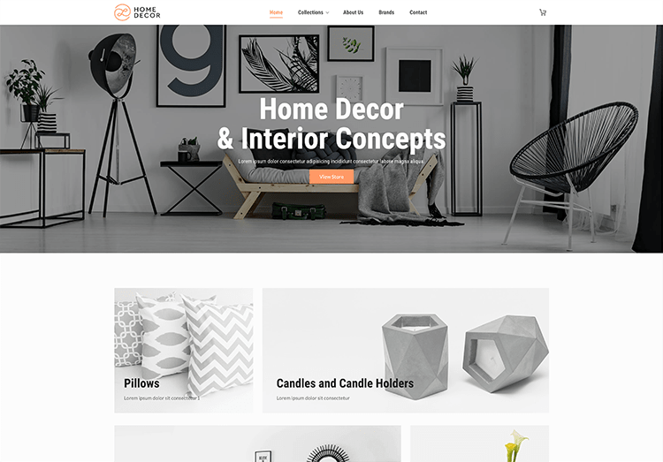 Criador de Sites com IA e Hospedagem BR - Decoração de Casa