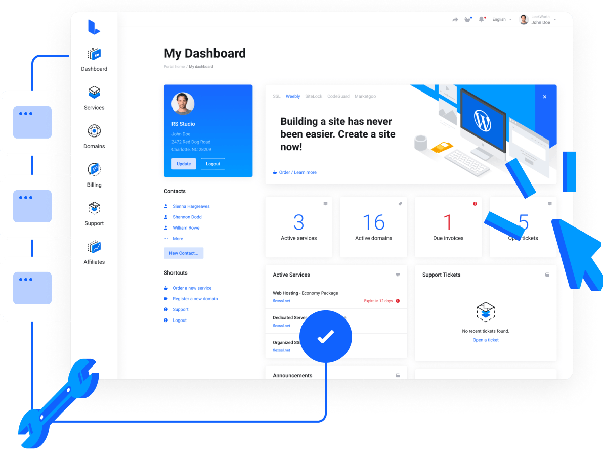 Servidor Dedicado - Gerencie seu servidor dedicado com autonomia e facilidade diretamente pela área do cliente da AMS SOFT.