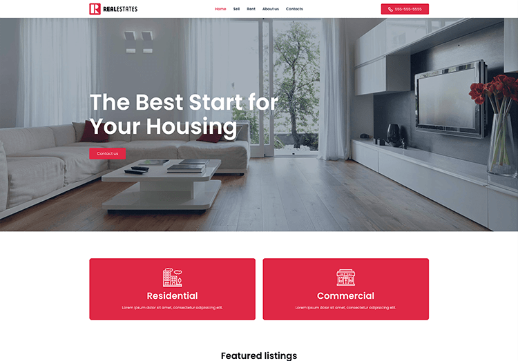 Criador de Sites com IA e Hospedagem BR - Imobiliária