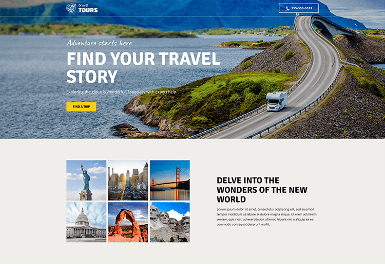 Criador de Sites com IA e Hospedagem BR - Viagens e Passeios